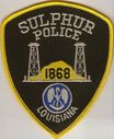 Filename=Sulphur-Police-Department-Patch-Louisiana.jpg
Filesize=67KB
Dimensions=327x400
Date added=Mar 20, 2009 Sulphur-Police-Department-Patch-Louisiana.jpg