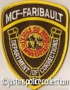 Filename=MCF-Faribault-Department-of-Corrections-Patch-Minnesota.jpg
Filesize=101KB
Dimensions=375x480
Date added=Mar 06, 2008 MCF-Faribault-Department-of-Corrections-Patch-Minnesota.jpg