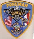 Filename=Freeman-Police-Department-Patch-Missouri.jpg
Filesize=108KB
Dimensions=415x480
Date added=Apr 15, 2008 Freeman-Police-Department-Patch-Missouri.jpg